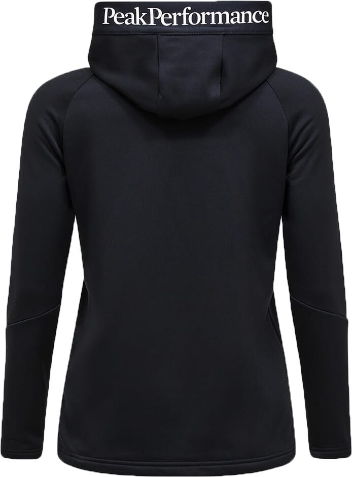 Peak Performance Women's Rider Essentials Zip Hood Black/Black Peak Performance
