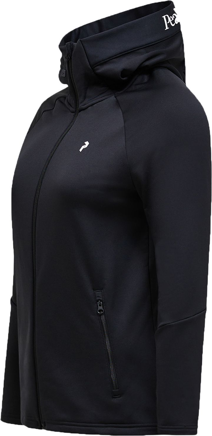 Peak Performance Women's Rider Essentials Zip Hood Black/Black Peak Performance