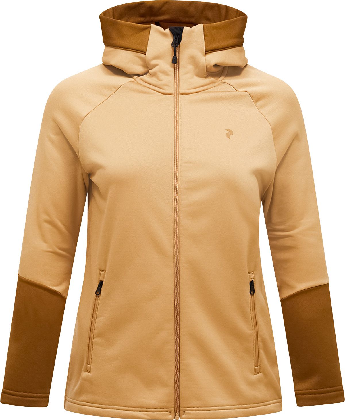 Peak Performance Women's Rider Essentials Zip Hood Sierra Sand/Earthy Summit