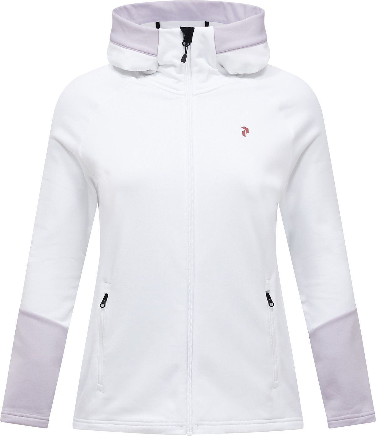 Peak Performance Women's Rider Essentials Zip Hood White
