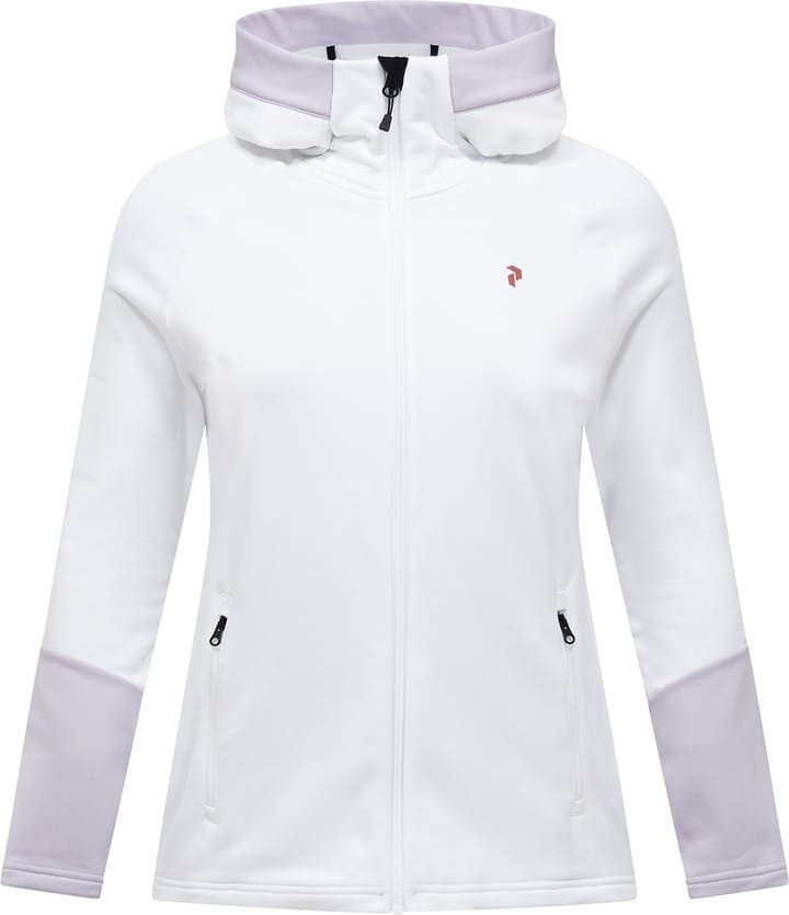 Peak Performance Women's Rider Essentials Zip Hood White Peak Performance
