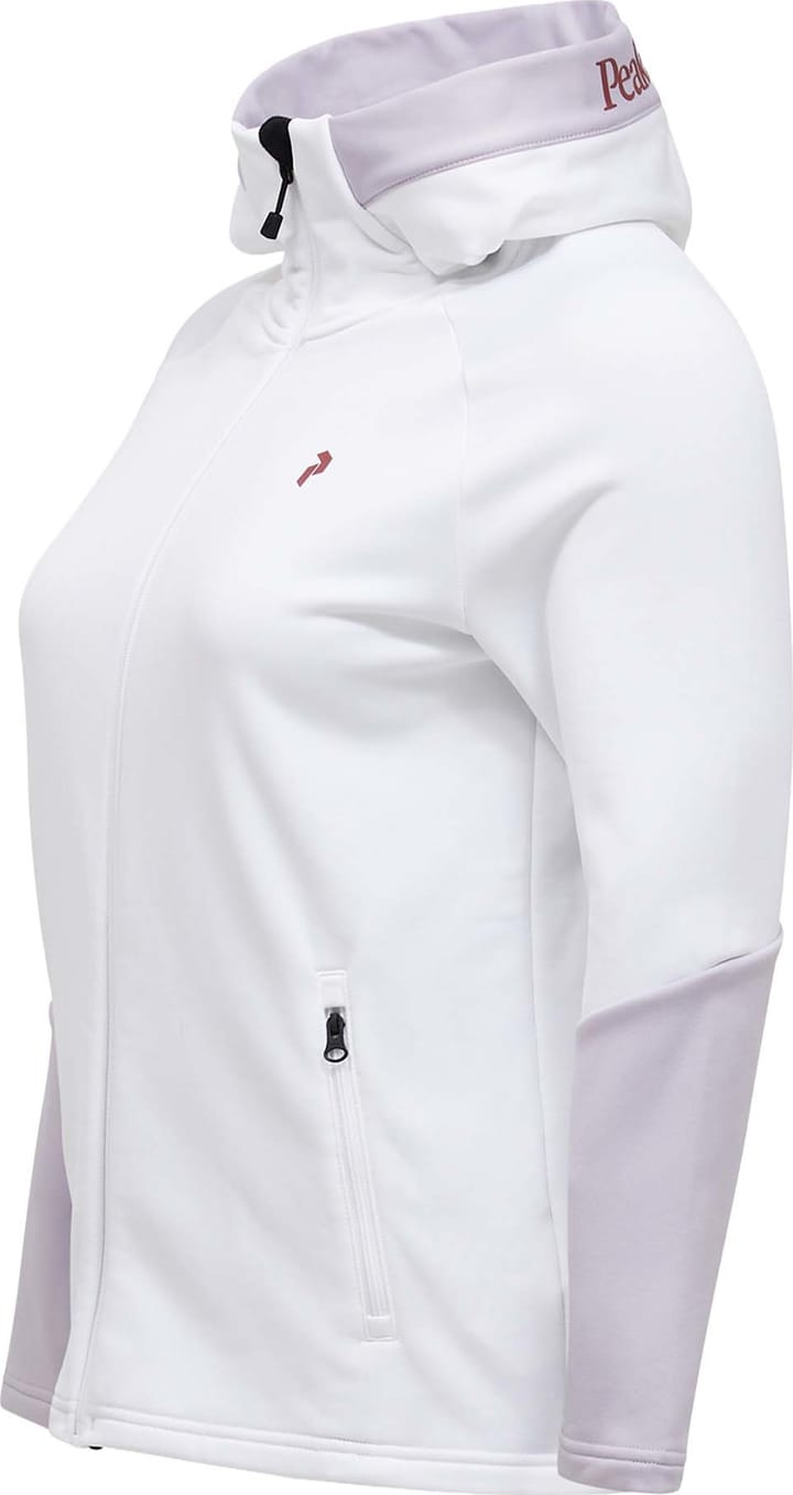 Peak Performance Women's Rider Essentials Zip Hood White Peak Performance