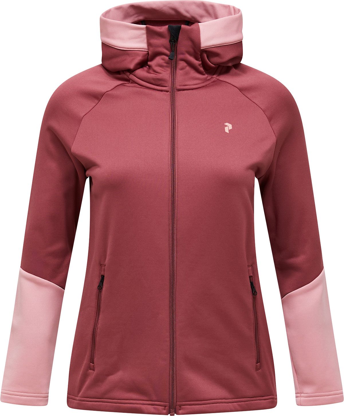 Peak Performance Women's Rider Essentials Zip Hood Wild Rouge