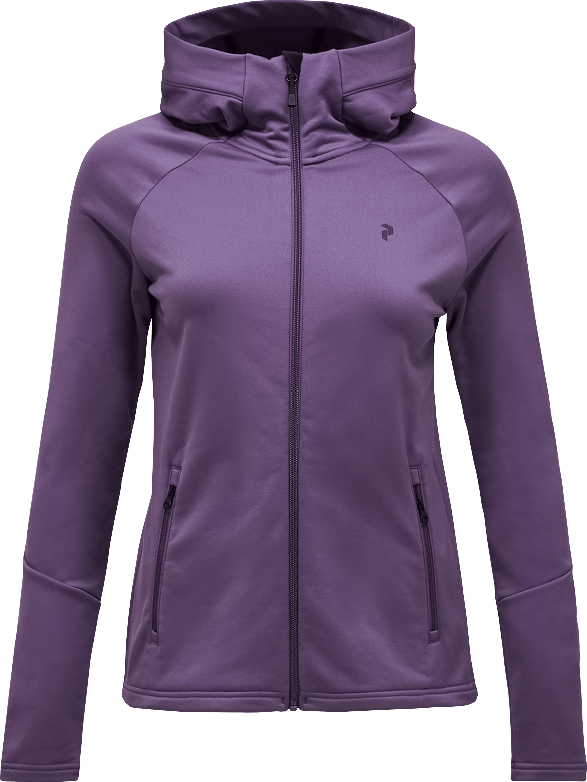 Peak Performance Women's Rider Essentials Zip Hood Montana Grape/Montana Grape