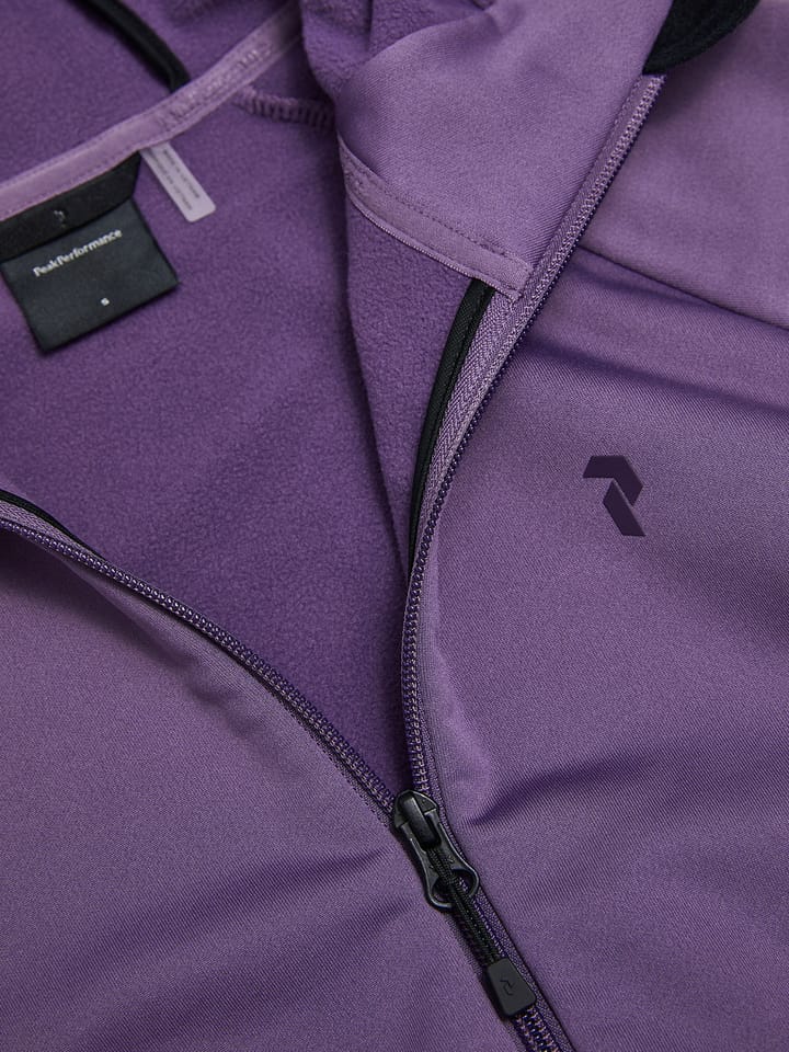 Peak Performance Women's Rider Essentials Zip Hood Montana Grape/Montana Grape Peak Performance