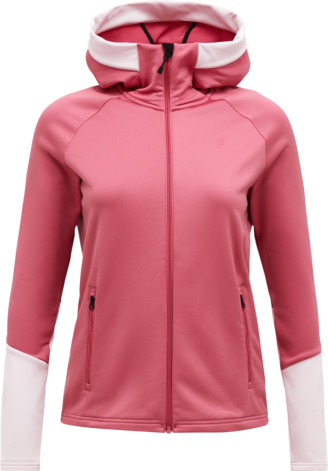 Peak Performance Women's Rider Essentials Zip Hood Mountain Blush/Frosted Blossom