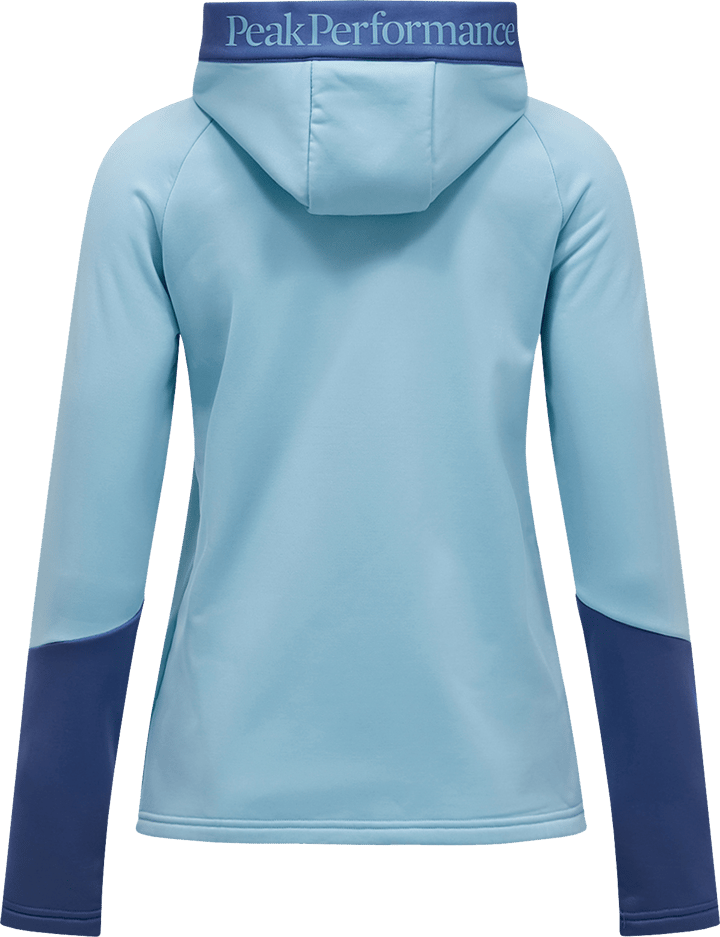 Peak Performance Women's Rider Essentials Zip Hood Snowmelt/Summit Sky Peak Performance