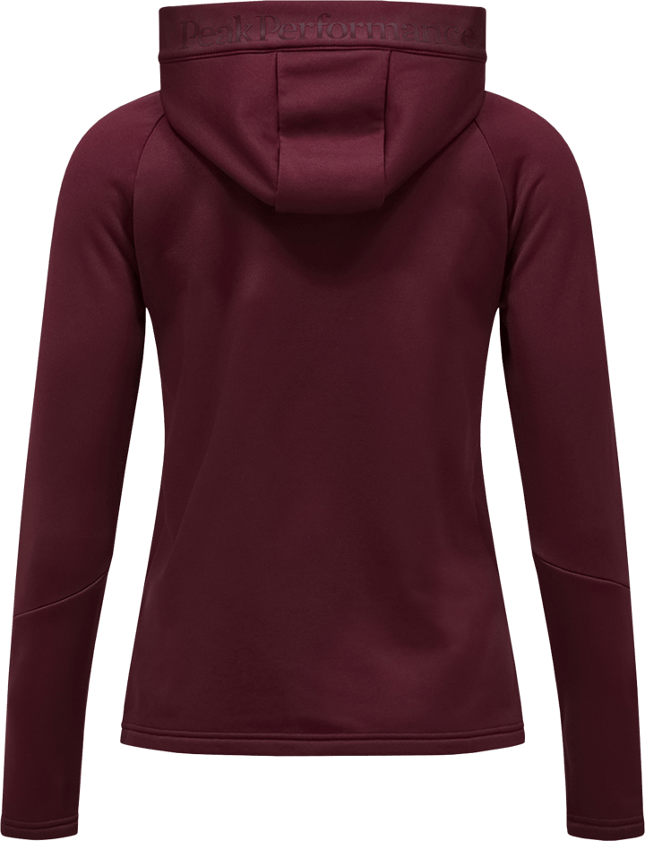 Peak Performance Women's Rider Essentials Zip Hood Porto/Porto Peak Performance