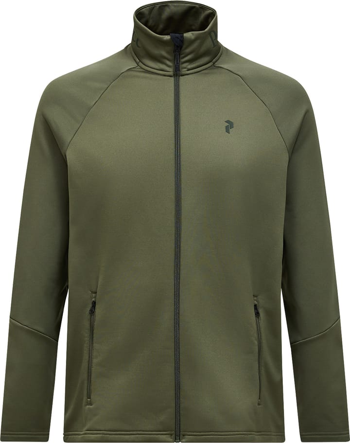 Peak Performance Men's Rider Essentials Zip Jacket Pine Needle/pine Needle/ Peak Performance
