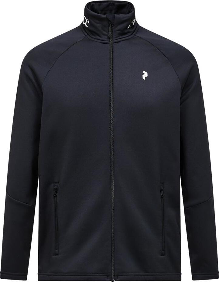 Peak Performance Men's Rider Essentials Zip Jacket Black/black/ Syntetfyllda mellanlagersjackor XL