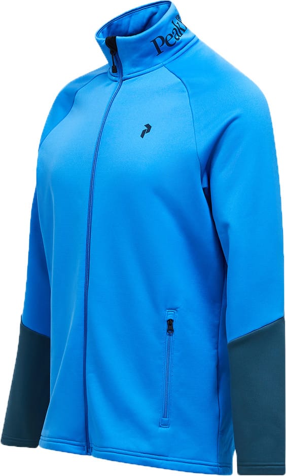 Peak Performance Men's Rider Essentials Zip Jacket Azure Ascent/mountain Lake/ Peak Performance