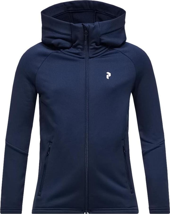 Peak Performance Junior's Rider Essentials Zip Jacket Blue Shadow/Blue Shadow Peak Performance