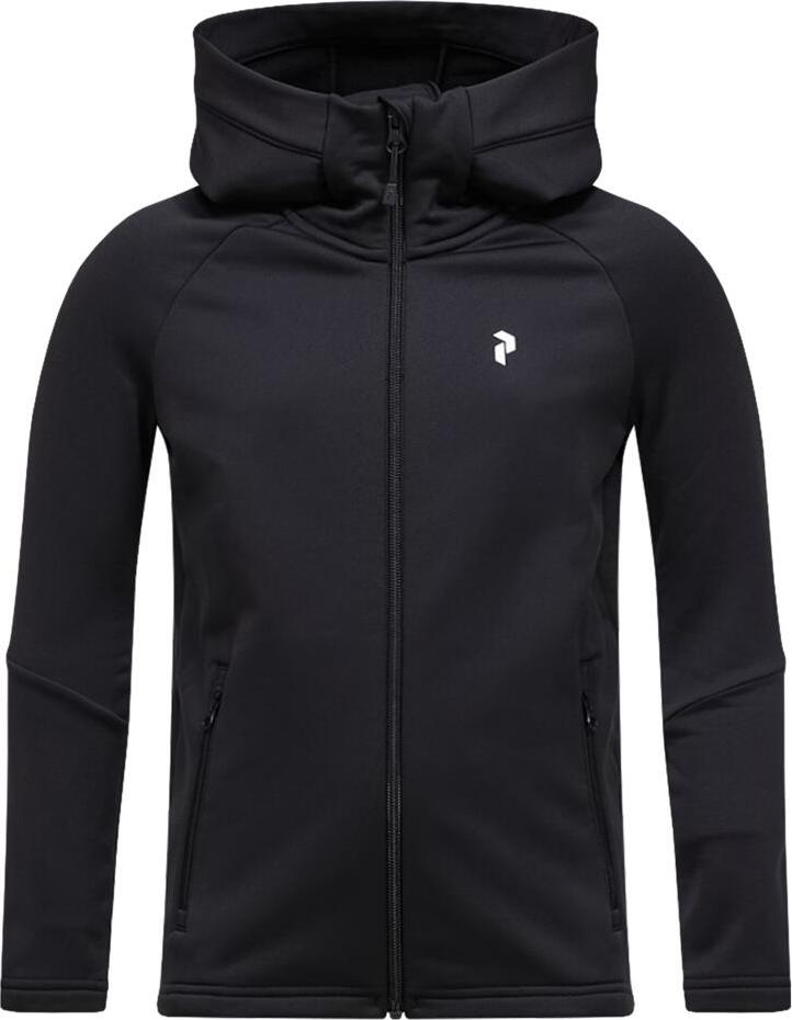 Peak Performance Junior's Rider Essentials Zip Jacket Black/Black