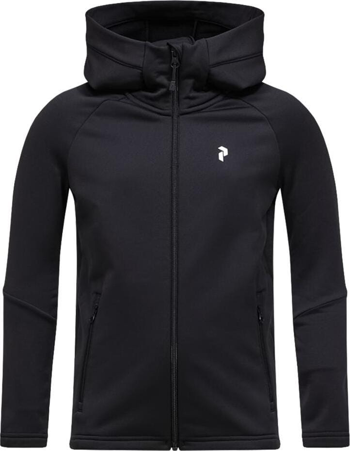 Peak Performance Junior's Rider Essentials Zip Jacket Black/Black