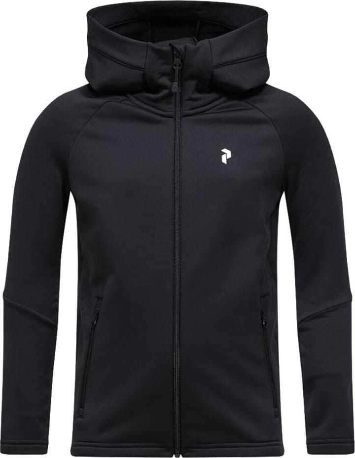 Peak Performance Junior's Rider Essentials Zip Jacket Black/Black Peak Performance
