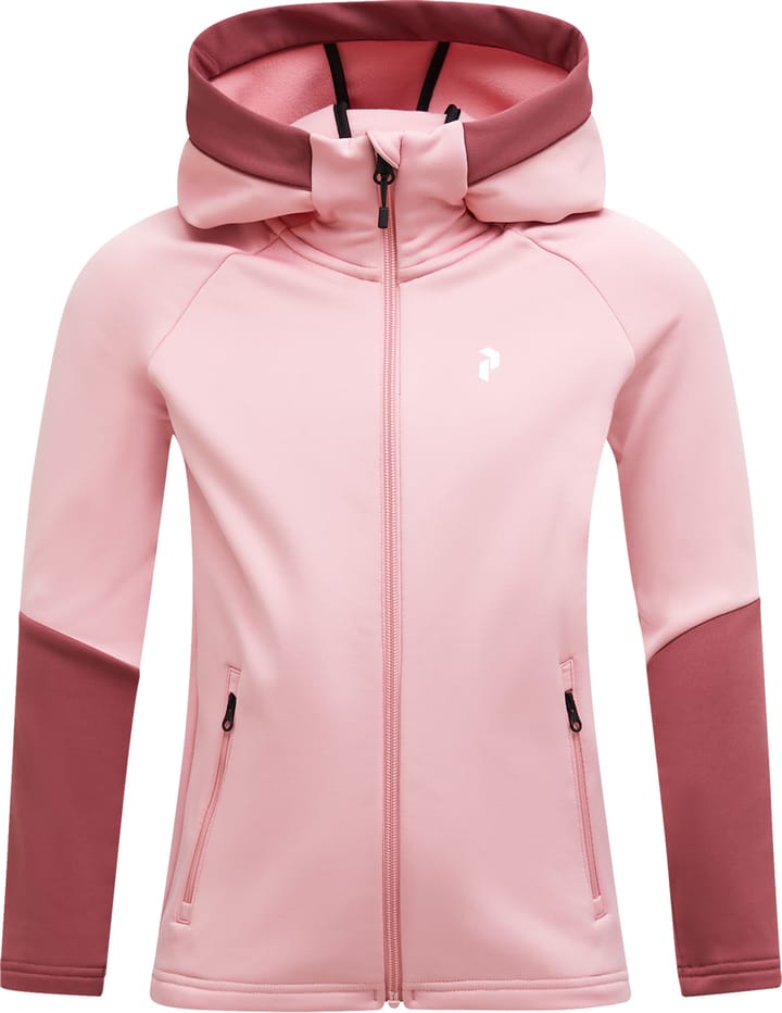 Peak Performance Junior's Rider Essentials Zip Jacket Warm Blush Peak Performance