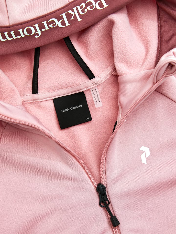 Peak Performance Junior's Rider Essentials Zip Jacket Warm Blush Peak Performance