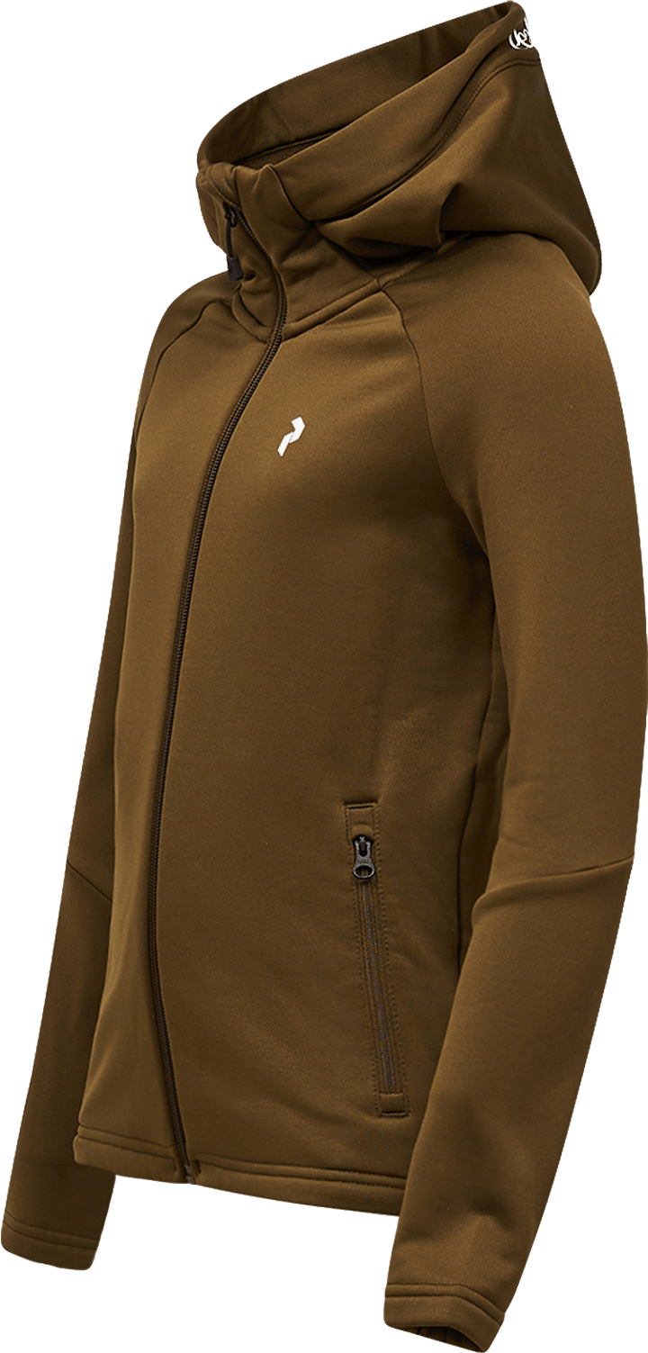 Peak Performance Junior's Rider Essentials Zip Jacket Meadow Moss/Meadow Moss Peak Performance