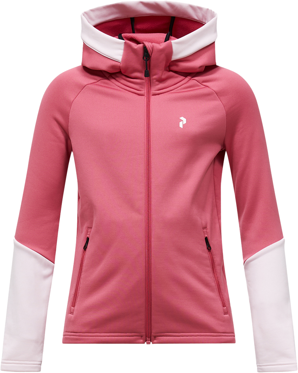 Peak Performance Junior's Rider Essentials Zip Jacket Mountain Blush/Frosted Blossom