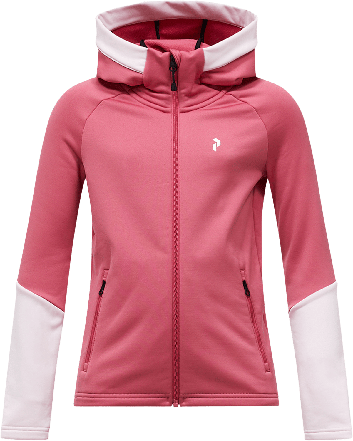 Peak Performance Junior's Rider Essentials Zip Jacket Mountain Blush/Frosted Blossom
