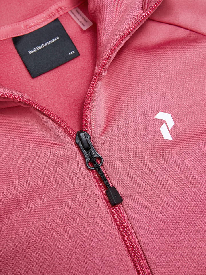 Peak Performance Junior's Rider Essentials Zip Jacket Mountain Blush/Frosted Blossom Peak Performance