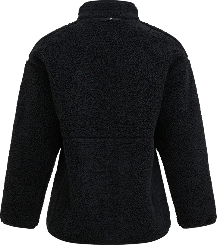 Peak Performance Women's Solid Pile Jacket Black Peak Performance