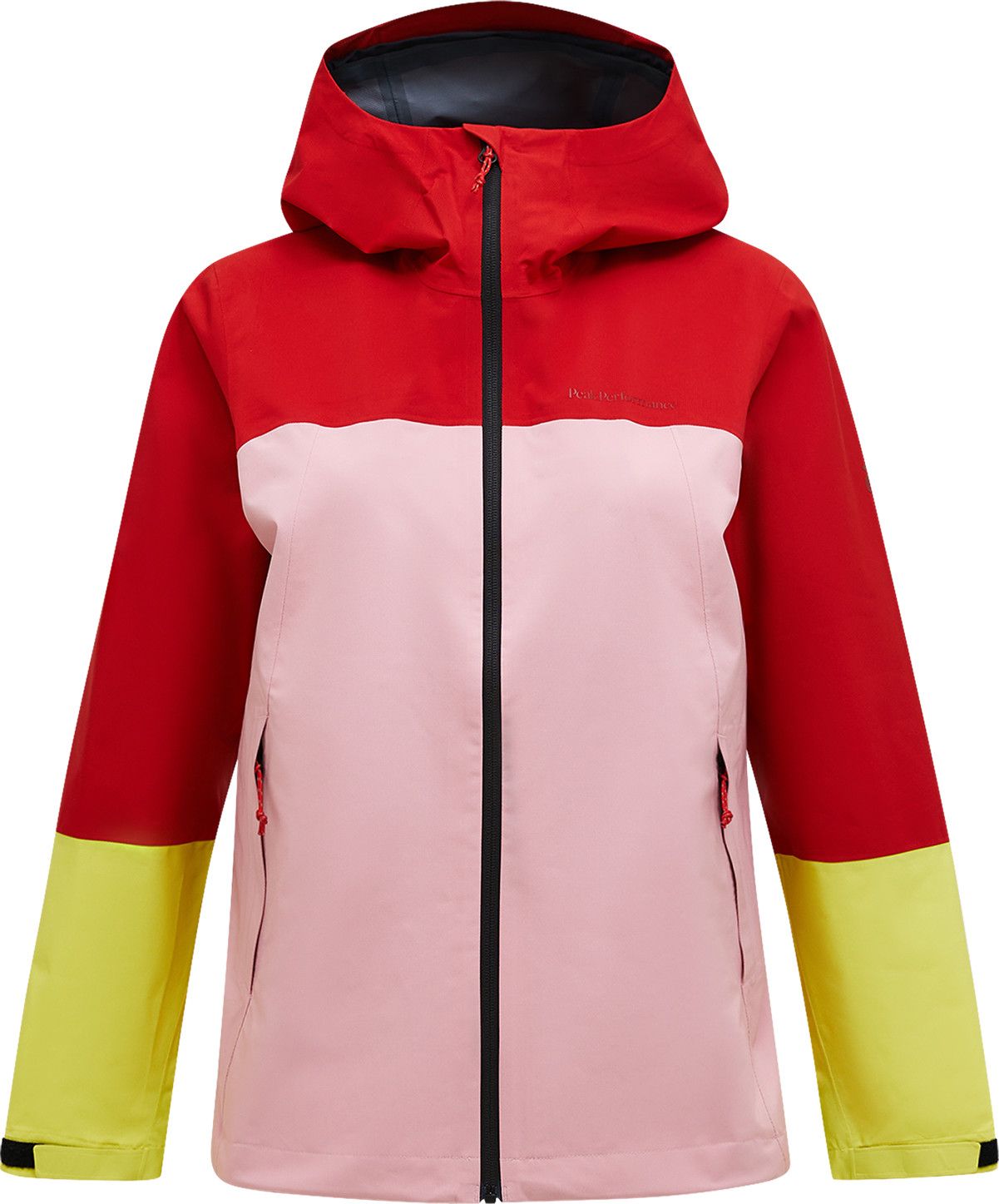 Peak Performance Women's Trail Hipe Shell Jacket Red Pompeian
