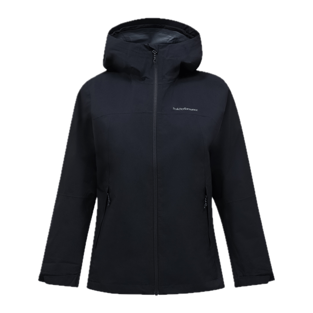 Peak Performance Women's Trail Hipe Shell Jacket Black