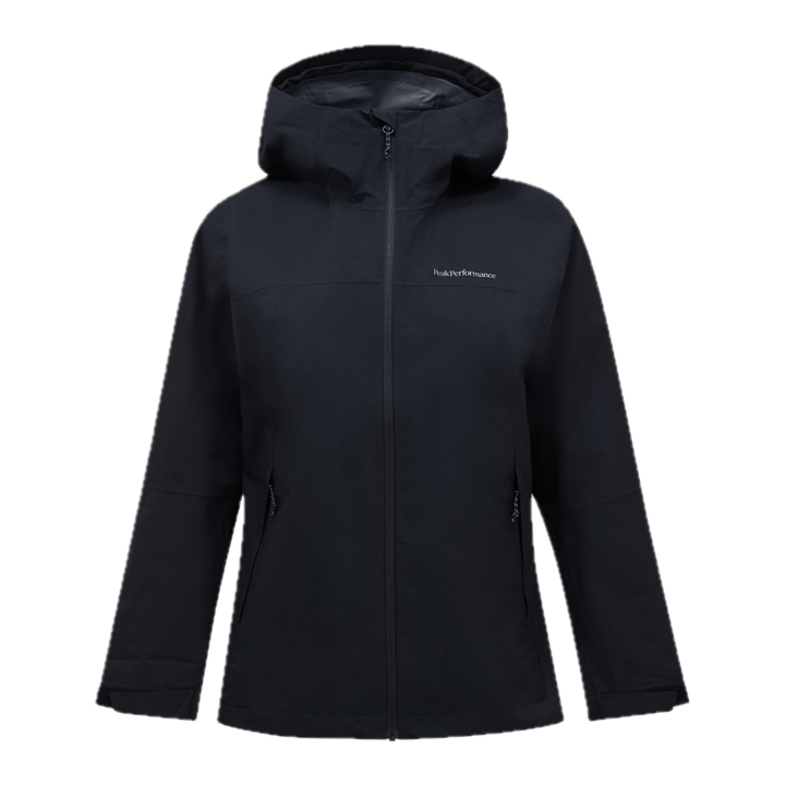 Peak Performance Women's Trail Hipe Shell Jacket Black Peak Performance