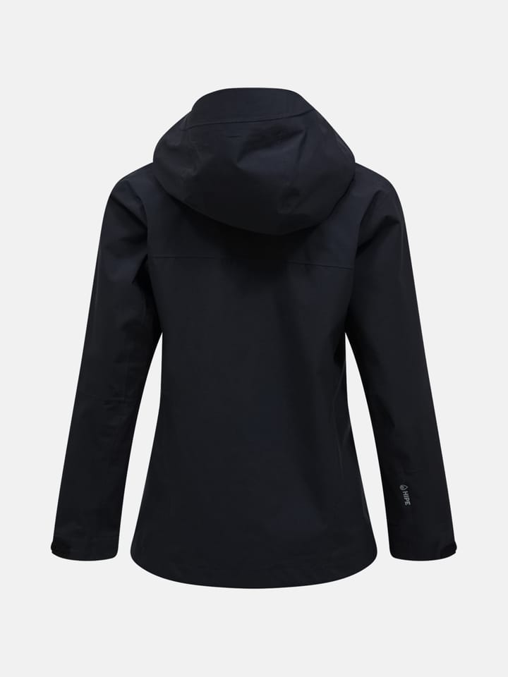 Peak Performance Women's Trail Hipe Shell Jacket Black Peak Performance