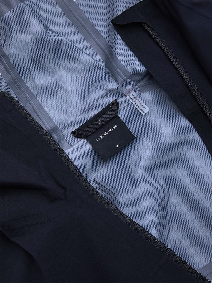 Peak Performance Men's Trail Hipe Shell Jacket Black Peak Performance