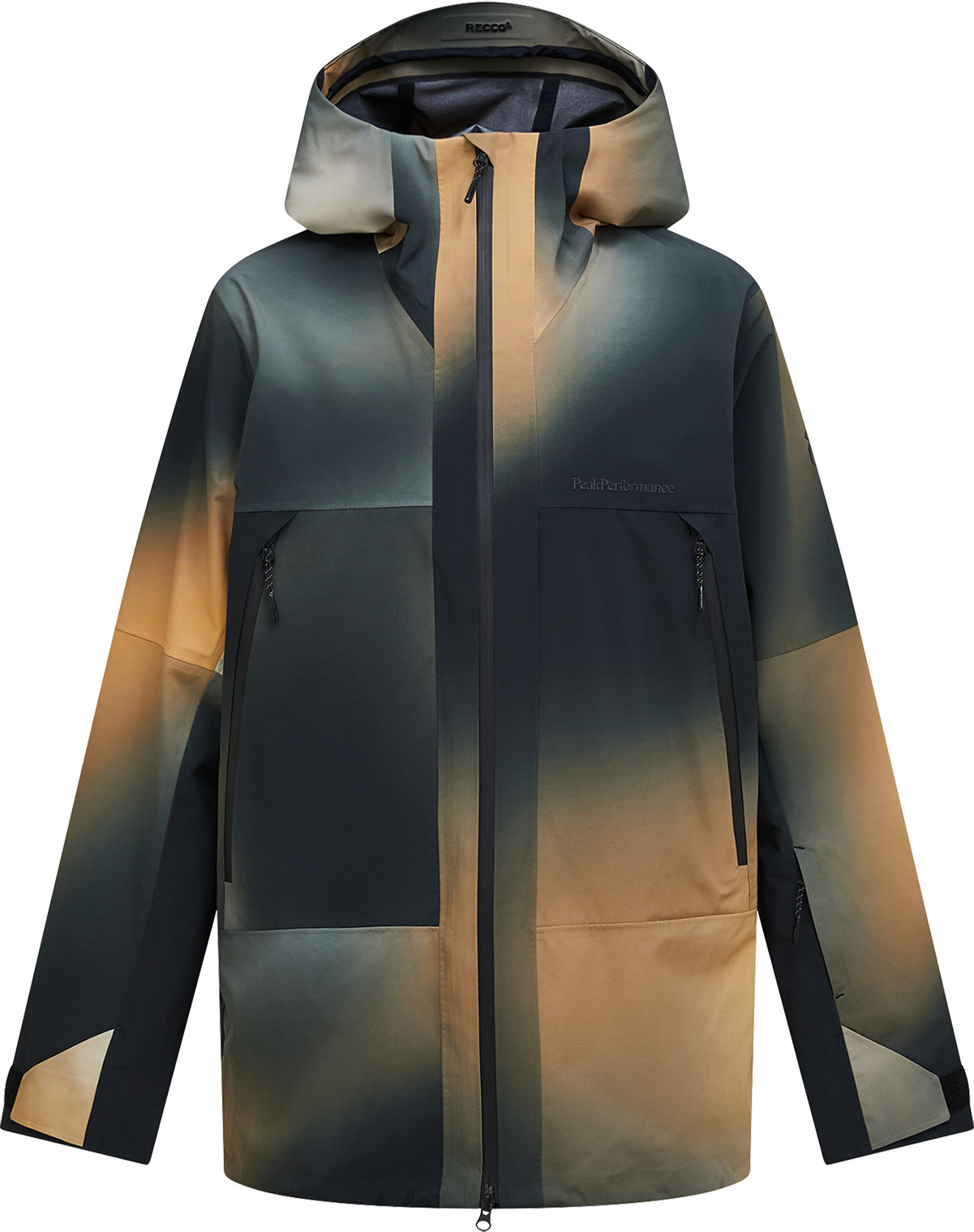 Peak Performance Men's Edge 3L Aop Jacket Powder Fade Vuorittomat hiihtotakit L
