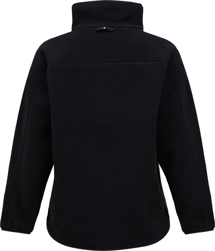 Peak Performance Women's Naturerush Pile Half Zip Black Peak Performance