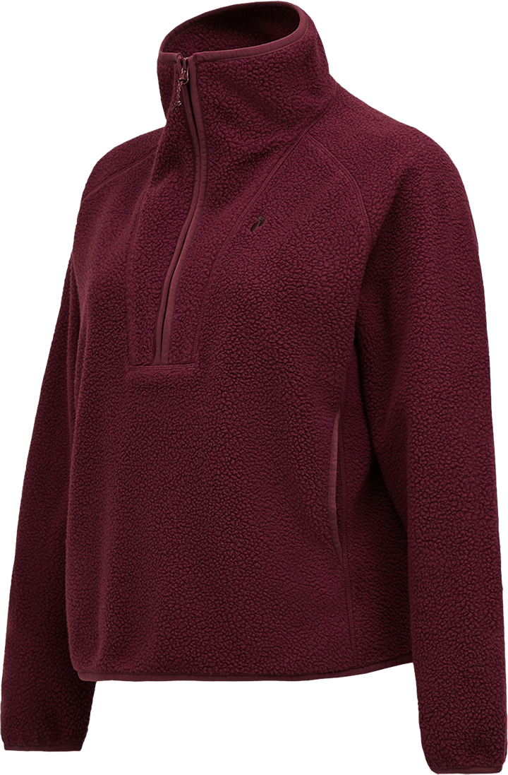 Peak Performance Women's Naturerush Pile Half Zip Porto/porto/ Peak Performance