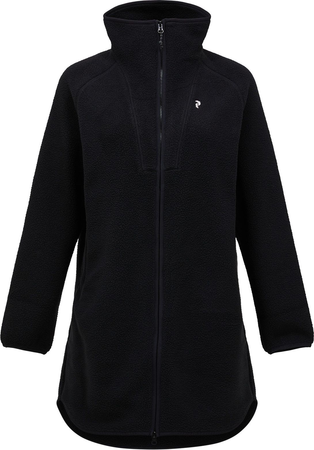 Peak Performance Women's Naturerush Pile Long Full Zip Black