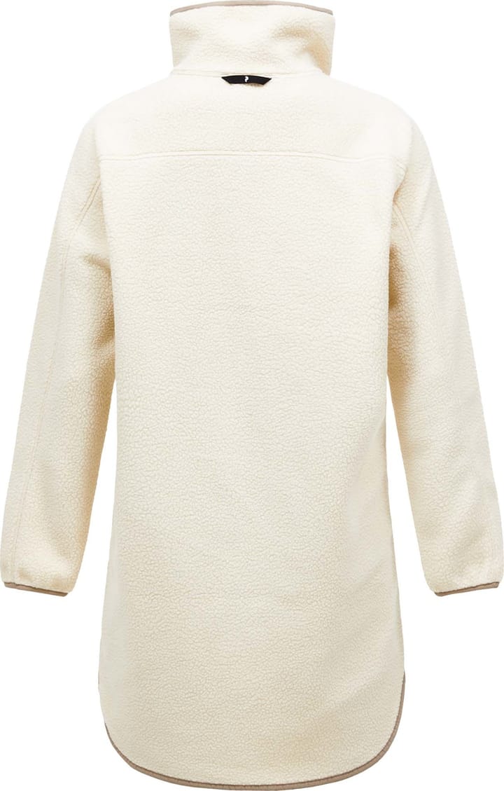 Peak Performance Women's Naturerush Pile Long Full Zip Sand Fog Peak Performance