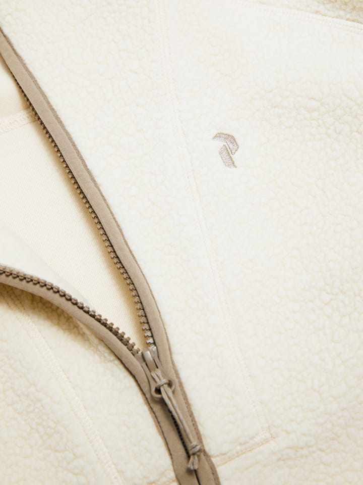 Peak Performance Women's Naturerush Pile Long Full Zip Sand Fog Peak Performance