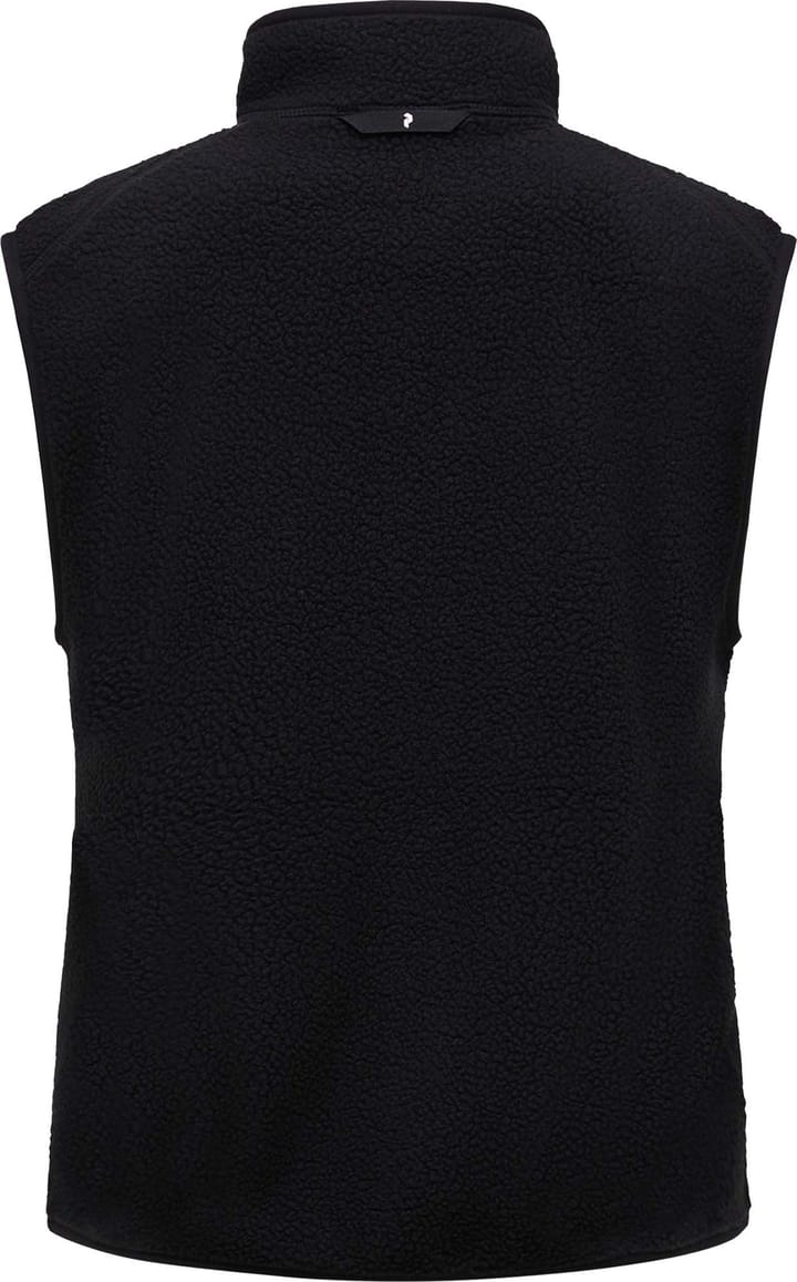Peak Performance Women's Naturerush Pile Vest Black Peak Performance