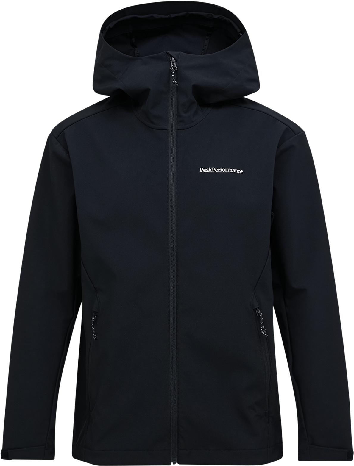 Peak Performance Men's Explore Softshell Hood Jacket Black