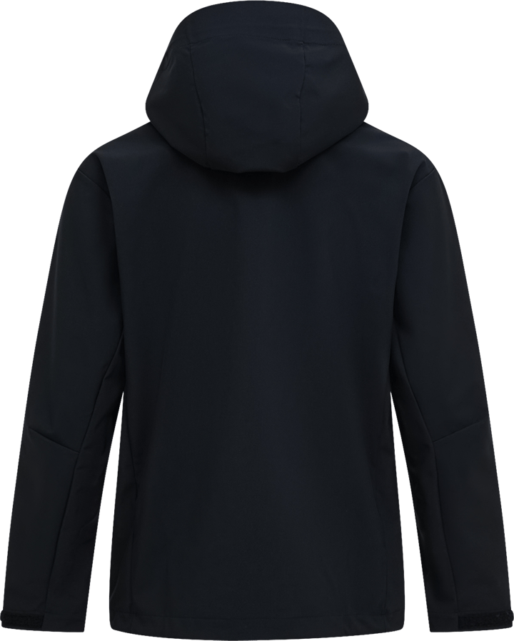 Peak Performance Men's Explore Softshell Hood Jacket Black Peak Performance
