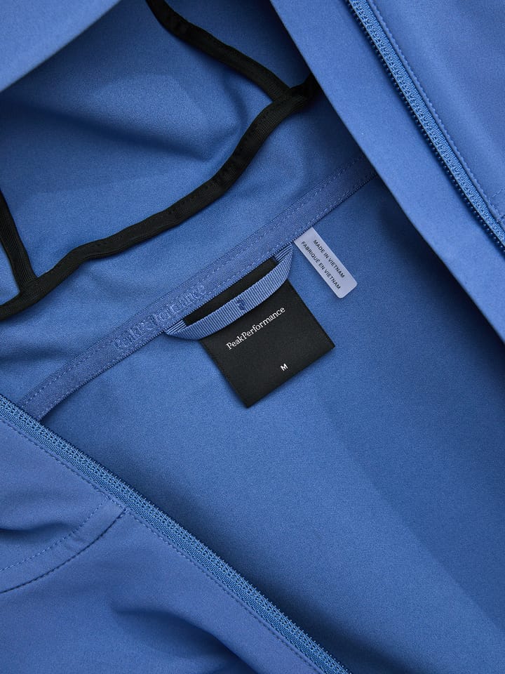 Peak Performance Men's Explore Softshell Hood Jacket Summit Sky Peak Performance