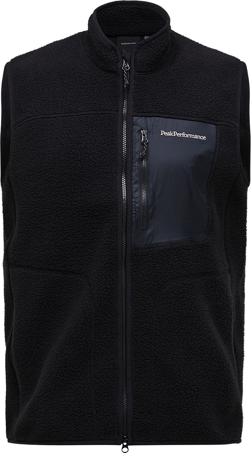 Peak Performance Men's Naturerush Pile Vest Black