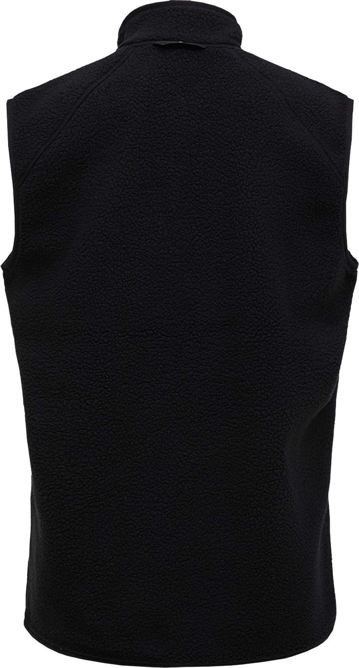 Peak Performance Men's Naturerush Pile Vest Black Peak Performance
