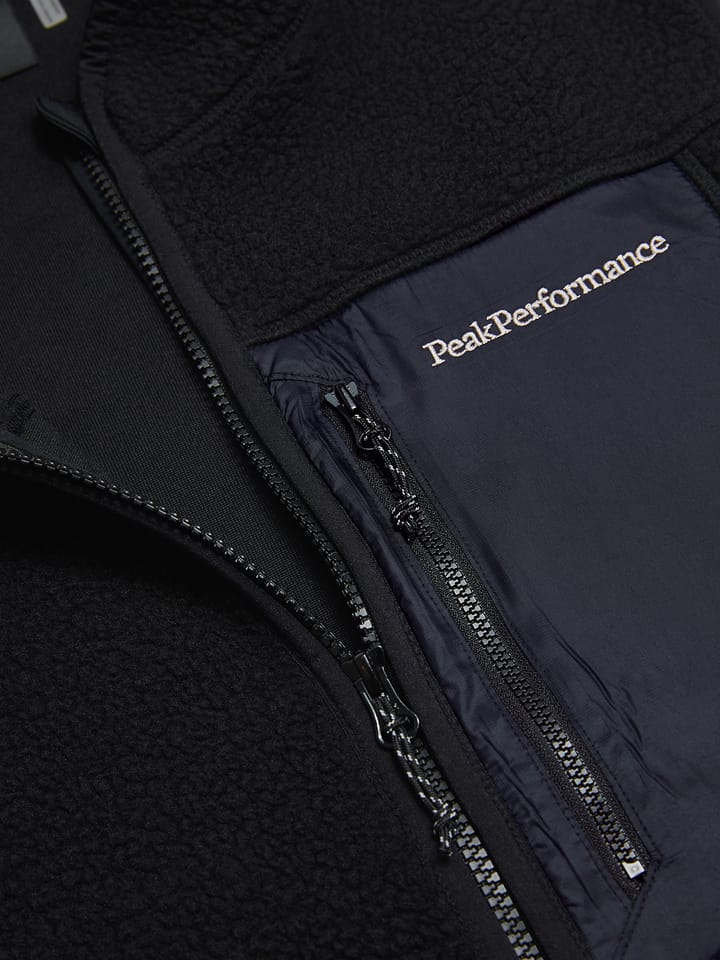 Peak Performance Men's Naturerush Pile Vest Black Peak Performance