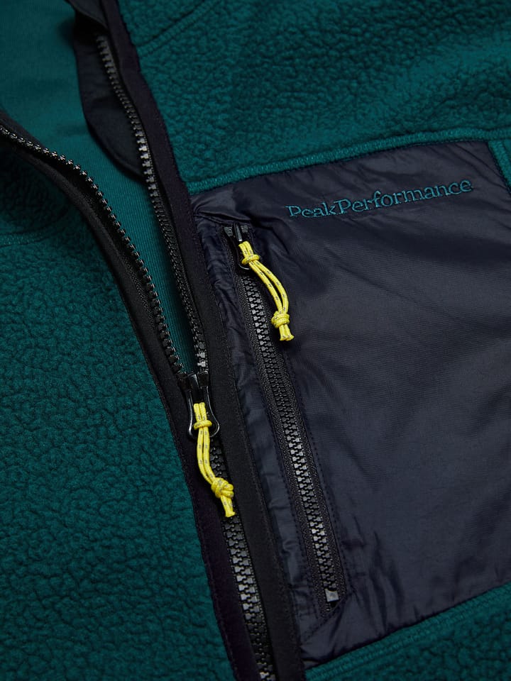 Peak Performance Men's Naturerush Pile Zip Jacket Ponderosa Pine Peak Performance