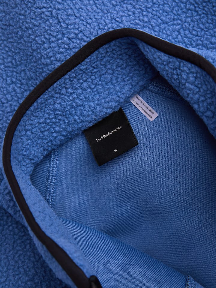 Peak Performance Men's Naturerush Pile Zip Jacket Summit Sky/blue Shadow/ Peak Performance
