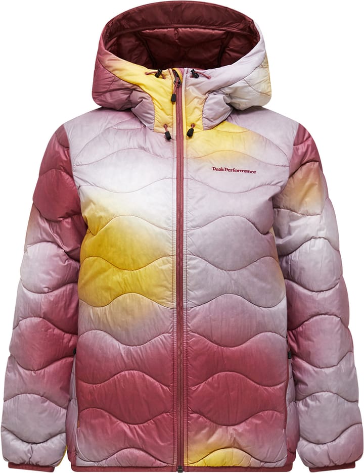Peak Performance Women's AOP Helium Down Hood Jacket AOP Peak Performance