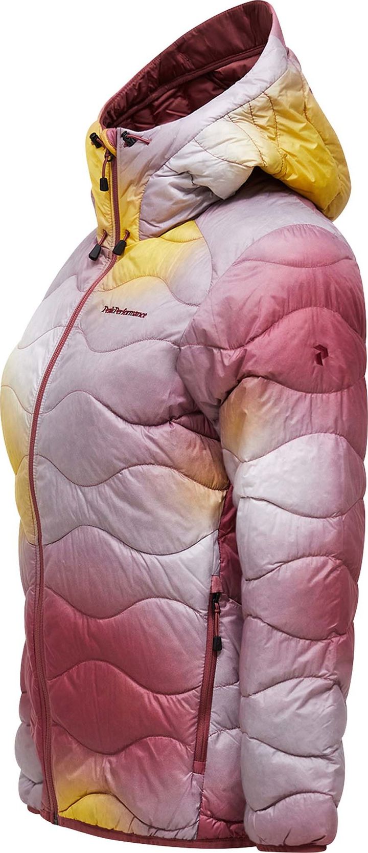 Peak Performance Women's AOP Helium Down Hood Jacket AOP Peak Performance