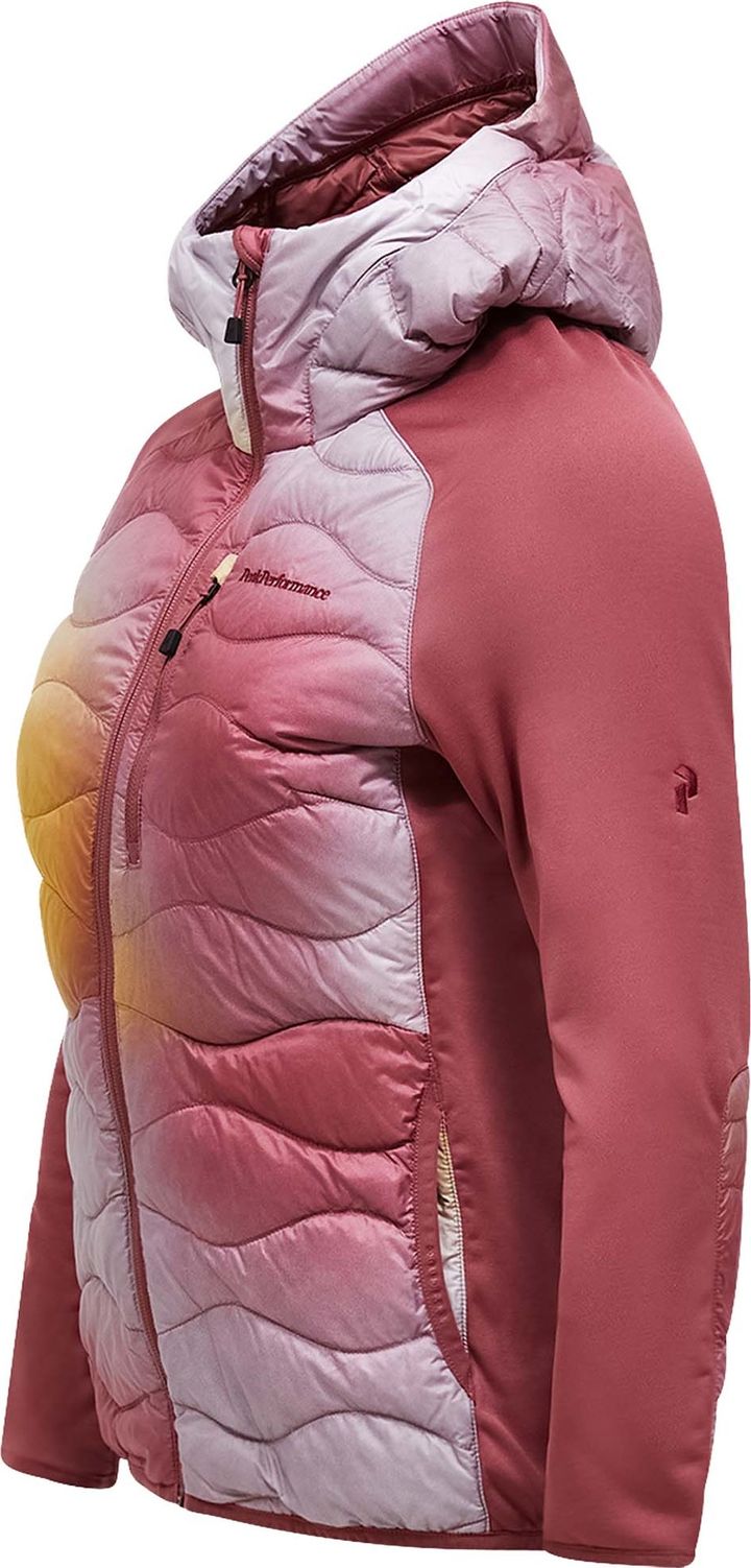 Peak Performance Women's AOP Helium Down Hybrid Hood Aop Peak Performance
