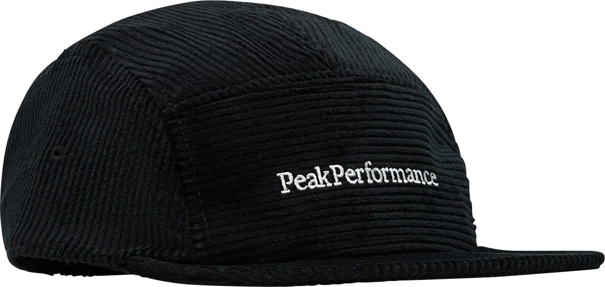Peak Performance Cord Cap Black